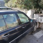 auto sosta cancello