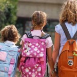 bambini scuola zaini