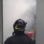 incendio cabina elettrica