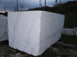 blocco di marmo
