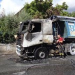 camion a fuoco