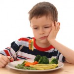 bambino verdure