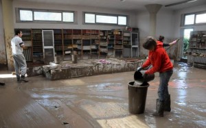 biblioteca aulla alluvione