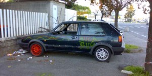 auto abbandonata