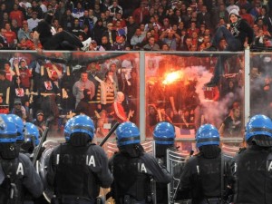 disordini stadio