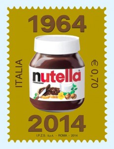 Nutella ha 50 anni e ora affranchera' anche le lettere
