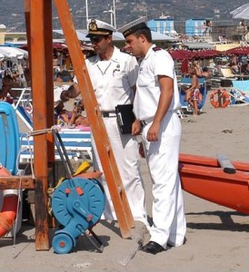 guardia costiera spiaggia