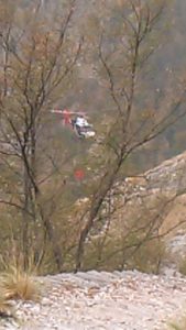 incendio tambura elicottero 29 8 17