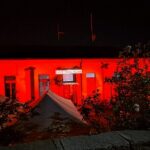 Grande festa al Comitato Cri di Albiano Magra illuminato a rosso. Diplomati 15 nuovi volontari
