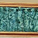 Donata alla chiesa di San Martino una preziosa opera in maiolica di Piero Sbarluzzi