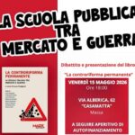 “La scuola pubblica tra mercato e guerra”. Presentazione del libro di Luca Cangemi