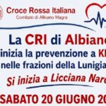 Inizia la prevenzione gratuita a Km zero della Croce Rossa di Albiano nelle frazioni della Lunigiana. Si inizia da Licciana Nardi.