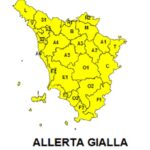 Temporali forti, allerta gialla su tutta la Toscana martedì 25 agosto