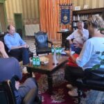 Palazzo Ducale: sopralluogo dell’On. Alessandro Amorese con il Presidente della Provincia sullo stato dei lavori di restauro